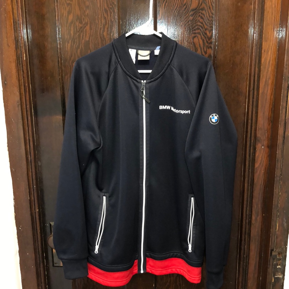 PUMA BMW Navy Track Jacket L